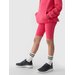 Legginsy, kolarki dziewczęce TSTIF014 4F - fuksja