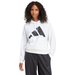 Bluza damska Essentials Big Loog French Terry Loose Adidas - white