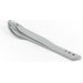 Sztućce turystyczne Ellipse Cutlery Lifeventure - light grey