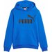 Bluza juniorska Essentials Big Logo Hooded Puma - niebieski/czarny