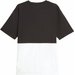 Koszulka męska Power Colorblock Tee Logo Puma - czarny/biały