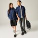 Polar juniorski Frankie Warm Fleece Regatta - navy