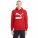 Bluza męska Classics Logo Hoodie Puma - czerwona