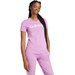Koszulka damska Loungewear Essentials Slim Logo Tee Adidas - fioletowa