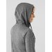 Bluza damska funkcyjna NOSH4 BLDF350 4F - szara