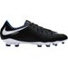 Buty piłkarskie korki Hypervenom Phelon III FG Nike - czarno-białe