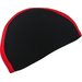 Czepek kąpielowy z lycry SK0014 Stanteks - czarno-czerwony