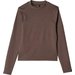 Longsleeve damski TLONF361 4F - brąz