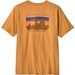 Koszulka męska '73 Skyline Patagonia - dried mango Koszulka męska '73 Skyline Patagonia - dried mango