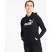 Bluza damska Essentials Logo Hoodie Puma - czarny