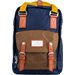Plecak Macaroon Glossy Blocking Series 16L Doughnut - navy x khaki