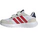 Buty Run 60S Jr Adidas - Cloud White/Collegiate Red/Dark Blue