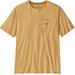 Koszulka męska Boardshort Logo Pocket Responsibili Patagonia - Beeswax Tan