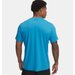 Koszulka męska Heatgear Fitted Under Armour - Ether Blue / Black