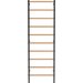 Drabinka gimnastyczna metal-drewno 240x80 cm EH-DG05 Endorfit - czarna