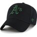 Czapka z daszkiem MLB Oakland Athletics '47 MVP 47 Brand - czarna/zielona