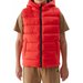 Kamizelka puchowa chłopięca 4FJWSS24TVJAM083 4F - czerwony