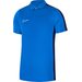 Koszulka juniorska polo Dri-Fit Academy 23 SS Nike - Royal Blue / obsydian / (biel)
