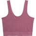 Bezrękawnik, crop top damski 4FSS23TTSHF564 4F - ciemny róż