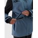 Kurtka snowboardowa damska TTJAF586 4F - denim