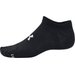 Skarpetki Essential No Show 6 par Under Armour - Black/Halo Gray