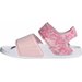 Sandały Adilette Jr Adidas - różowe