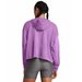 Bluza damska Rival Terry Hoodie Under Armour - fioletowa
