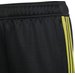 Spodnie dresowe juniorskie Tiro 23 Club Training Adidas - czarne/żółte