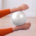 Piłka gimnastyczna, do pilatesu antiburst 25cm Gymtek - 25cm silver