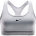 Biustonosz sportowy damski Swoosh Light Support Nike - biały