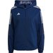 Kurtka damska Tiro 21 Windbreaker Adidas - granatowa