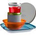 Zestaw naczyń turystycznych Infinity 4 person Deluxe Tableset GSI Outdoors