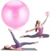 Piłka gimnastyczna, do pilatesu antiburst 23cm Queenfit
