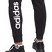 Spodnie dresowe damskie Essentials Linear French Terry Cuffed Adidas - czarne