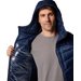 Kurtka puchowa męska Autumn Park II Down Hooded Columbia - Dark Mountain, Collegiate Navy