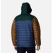 Kurtka puchowa męska Powder Lite Hooded Columbia - dark mountain/spruce/delta