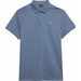 Koszulka męska polo 4FWSS24TPTSM129 4F - denim