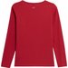 Longsleeve damski 4FSS23TLONF085 4F - czerwony