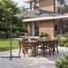 Parasol ogrodowy Modern 300cm Luverno WYPRZEDAŻ