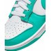 Buty Dunk Low Nike - White/White/Clear Jade