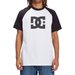 Koszulka męska Star Raglan HSS DC Shoes - white/black