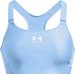 Biustonosz sportowy damski HeatGear High Under Armour - Horizon Blue/White