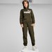 Bluza juniorska Essentials Big Logo Hooded Puma - Dark Olive
