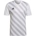 Koszulka męska Entrada 22 Graphic Adidas - szaro-biała