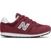 Buty YC373 Jr New Balance - bordowy