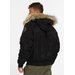 Kurtka męska Harvest Hooded Bomber Jacket Pitbull West Coast - black