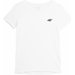 Koszulka damska 4FAW23TFTSF445 4F - biały