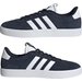 Buty VL Court 3.0 Leather Adidas - granatowe