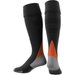Getry piłkarskie AdiSocks 24 Adidas - czarno-pomarańczowe