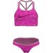 Strój kąpielowy dziewczęcy T-Crossback Midkini Set Nike Swim - różowy